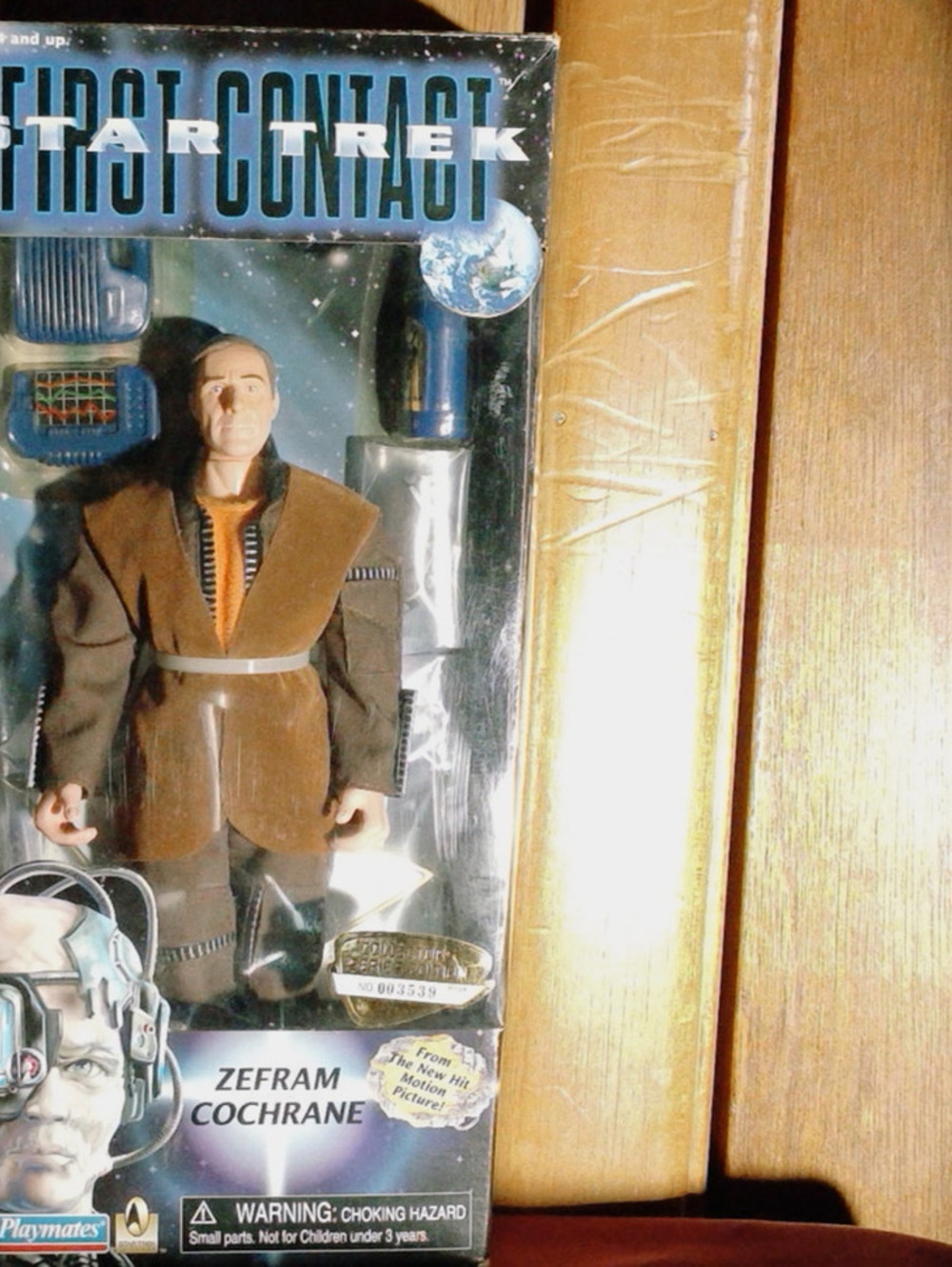 Star Trek: First Contact Zefram Cochrane Collector Series action figure